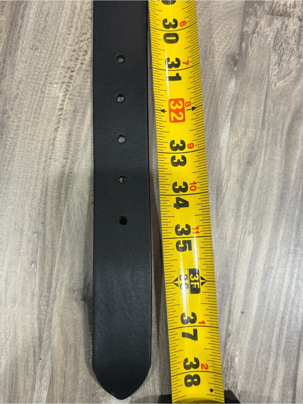 Diesel 100% Cow leather Made In Italy Black Belt Mens 85CM SZ 32